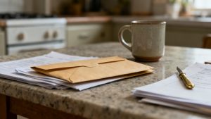 desk blotter setup for Soft Inquiry Hard Inquiry