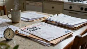 PIN-recovery packet on a mail tray